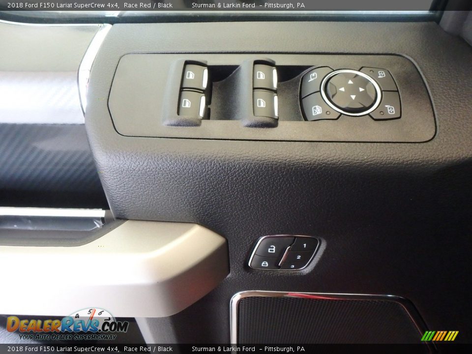 2018 Ford F150 Lariat SuperCrew 4x4 Race Red / Black Photo #9
