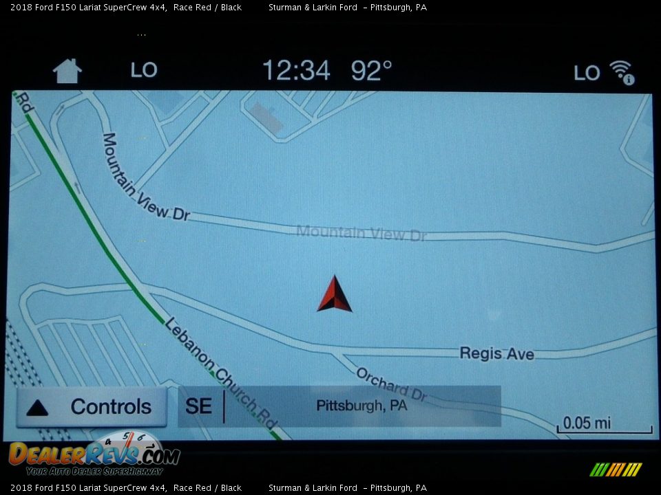 2018 Ford F150 Lariat SuperCrew 4x4 Race Red / Black Photo #12