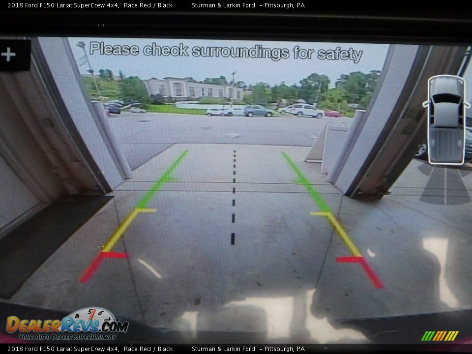 2018 Ford F150 Lariat SuperCrew 4x4 Race Red / Black Photo #14