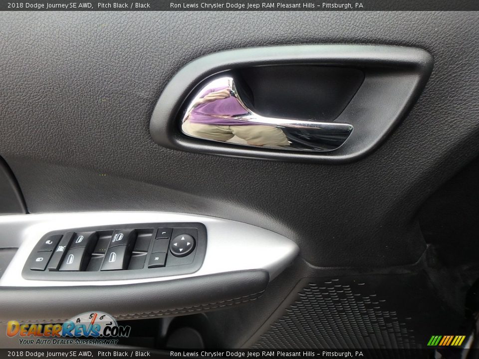 2018 Dodge Journey SE AWD Pitch Black / Black Photo #13