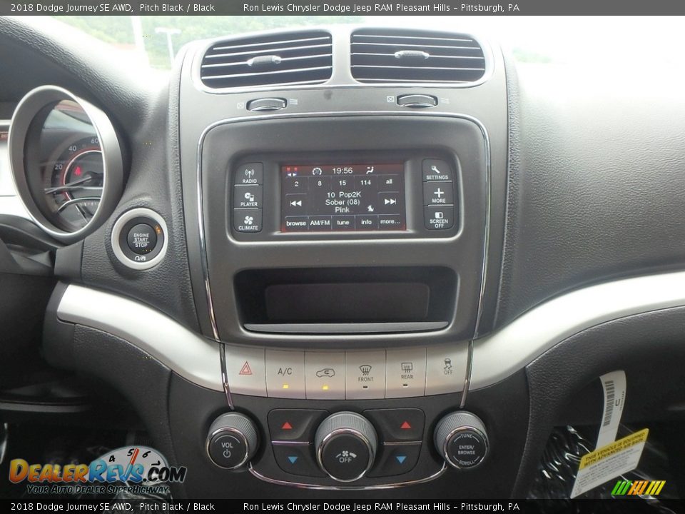 2018 Dodge Journey SE AWD Pitch Black / Black Photo #15