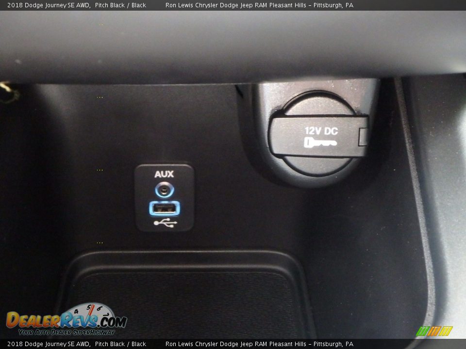 2018 Dodge Journey SE AWD Pitch Black / Black Photo #16