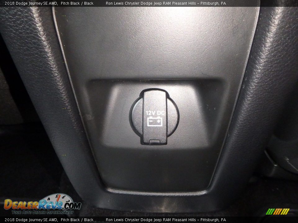 2018 Dodge Journey SE AWD Pitch Black / Black Photo #19