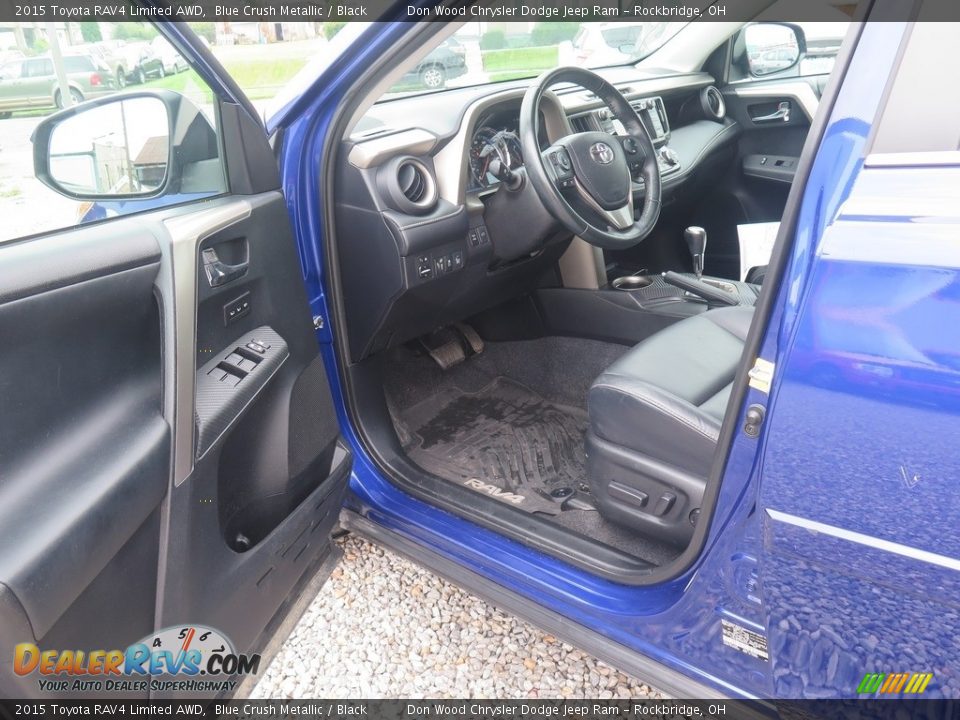 2015 Toyota RAV4 Limited AWD Blue Crush Metallic / Black Photo #31