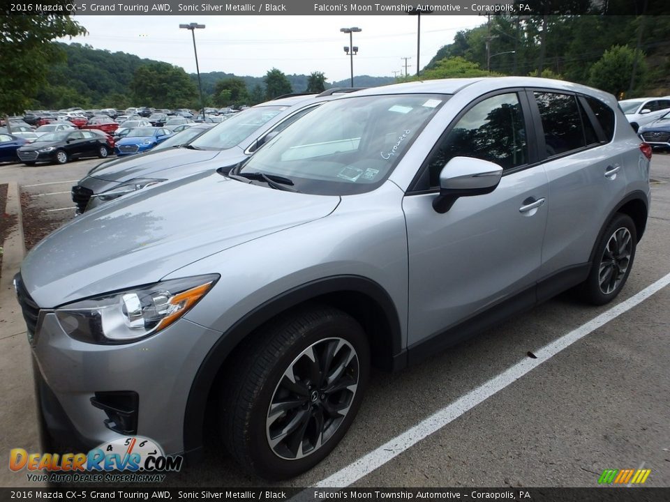 2016 Mazda CX-5 Grand Touring AWD Sonic Silver Metallic / Black Photo #1