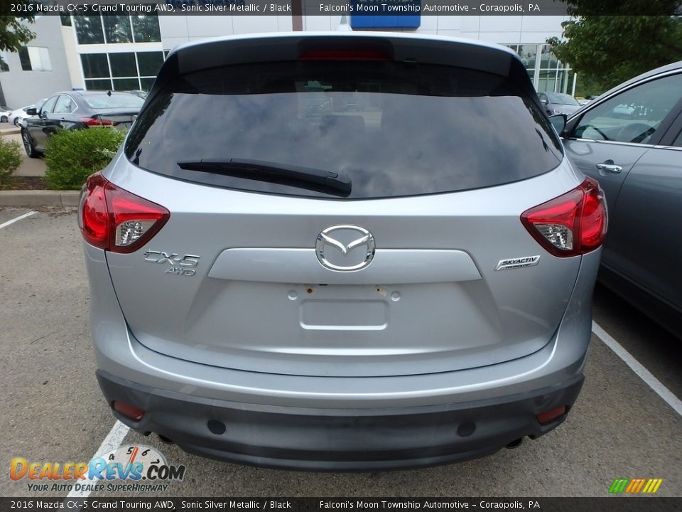 2016 Mazda CX-5 Grand Touring AWD Sonic Silver Metallic / Black Photo #3