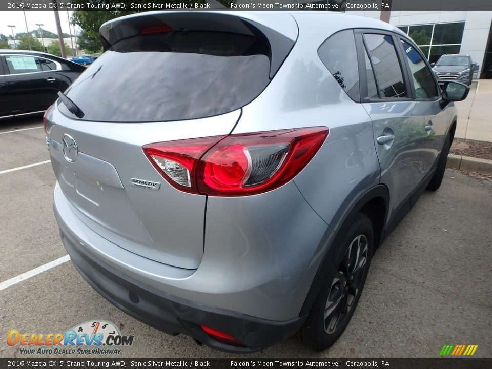 2016 Mazda CX-5 Grand Touring AWD Sonic Silver Metallic / Black Photo #4