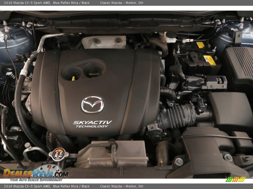2016 Mazda CX-5 Sport AWD Blue Reflex Mica / Black Photo #22