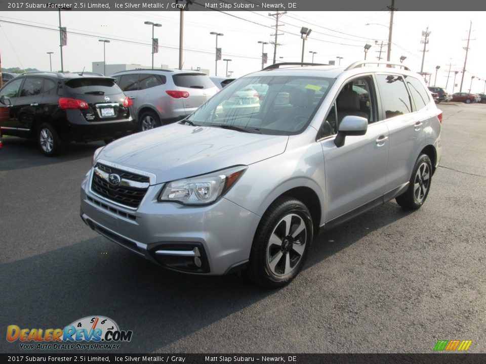 2017 Subaru Forester 2.5i Limited Ice Silver Metallic / Gray Photo #2