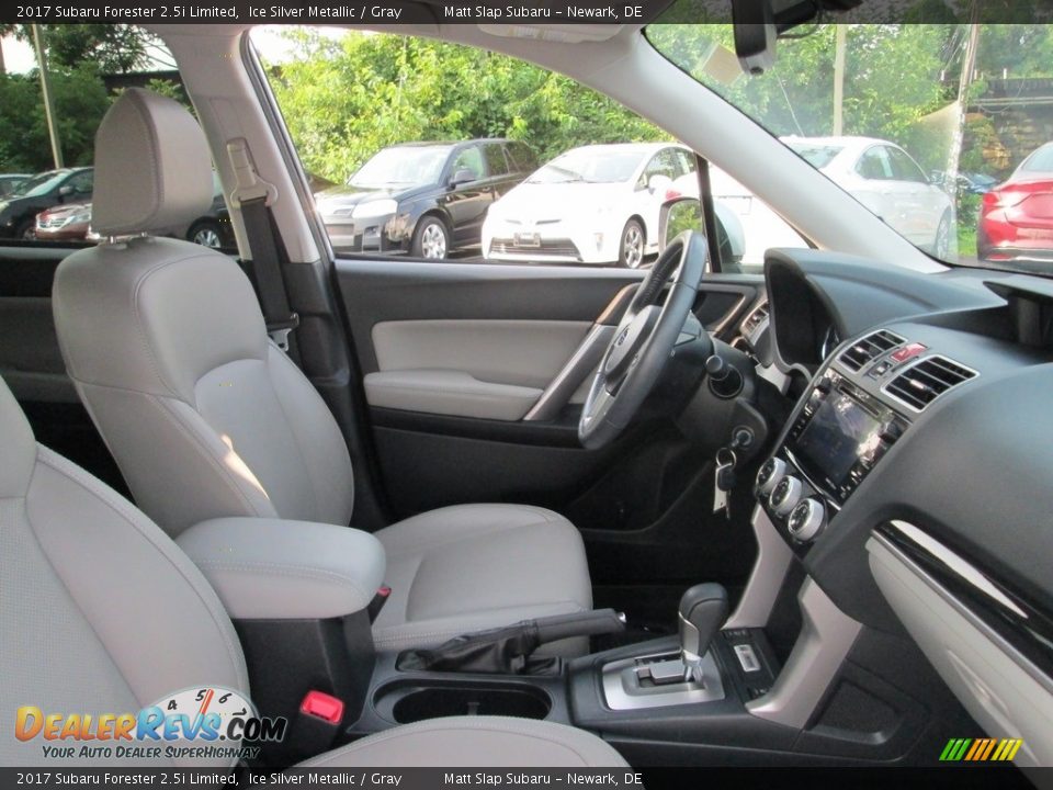 2017 Subaru Forester 2.5i Limited Ice Silver Metallic / Gray Photo #17