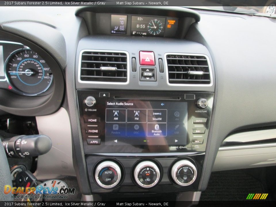 2017 Subaru Forester 2.5i Limited Ice Silver Metallic / Gray Photo #26
