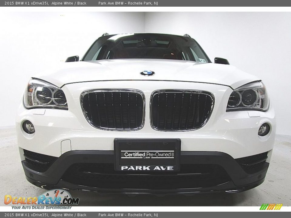 2015 BMW X1 xDrive35i Alpine White / Black Photo #8