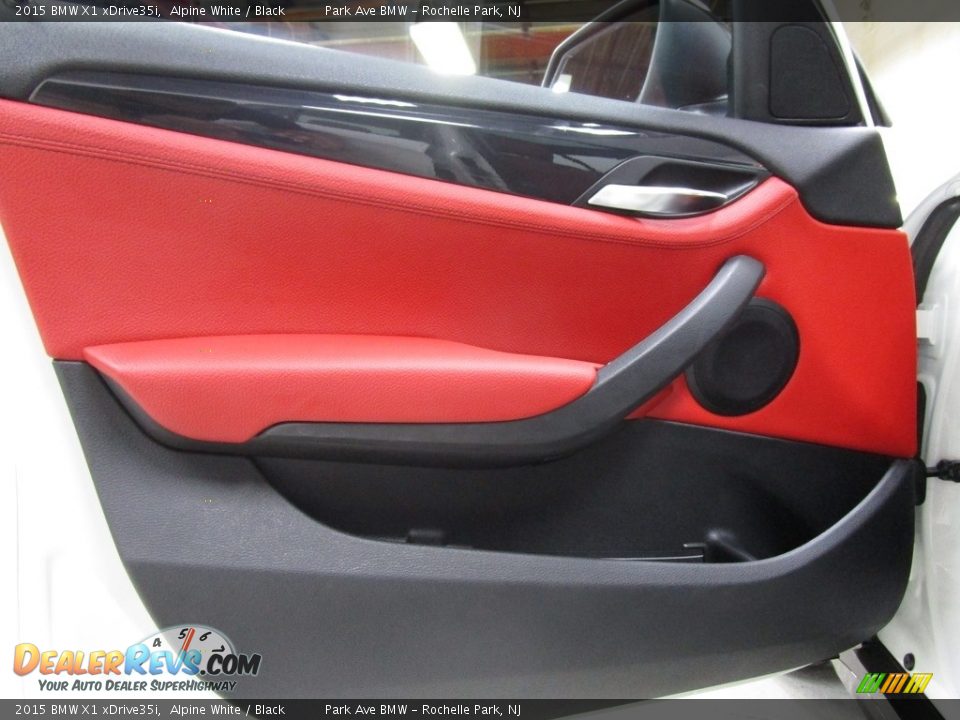 2015 BMW X1 xDrive35i Alpine White / Black Photo #9