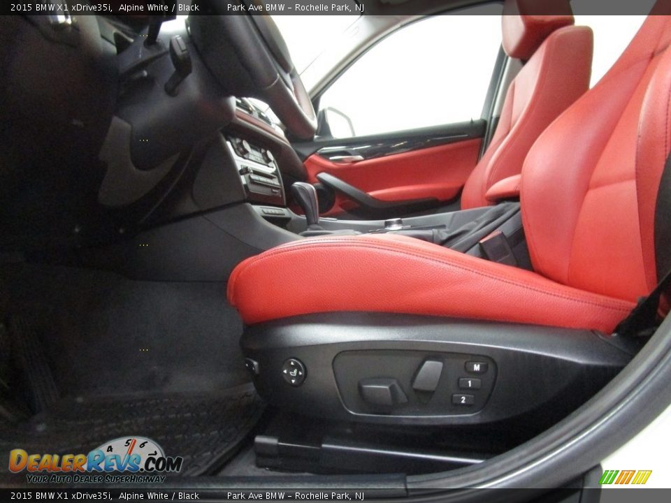 2015 BMW X1 xDrive35i Alpine White / Black Photo #11