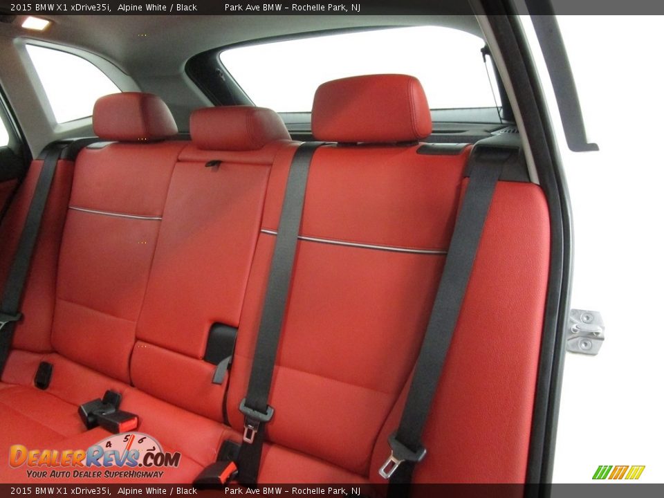 2015 BMW X1 xDrive35i Alpine White / Black Photo #13