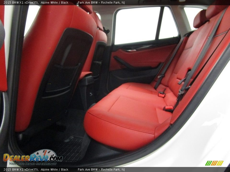 2015 BMW X1 xDrive35i Alpine White / Black Photo #14