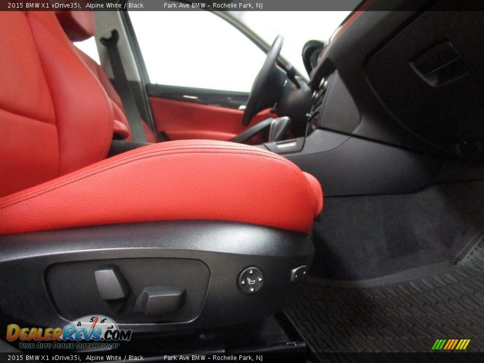 2015 BMW X1 xDrive35i Alpine White / Black Photo #17