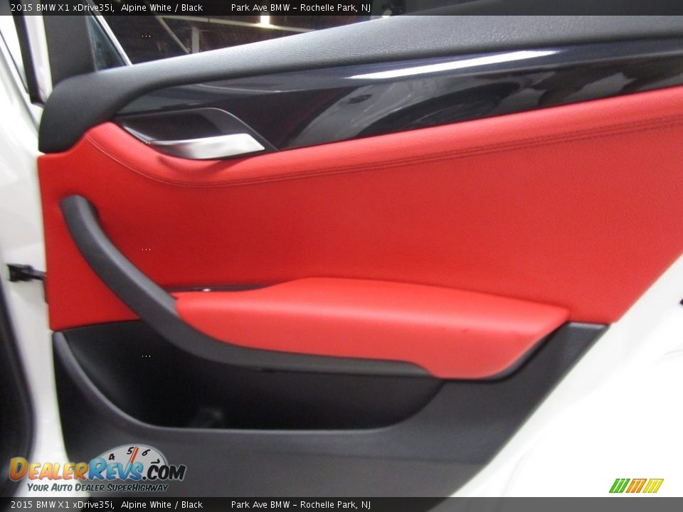 2015 BMW X1 xDrive35i Alpine White / Black Photo #18