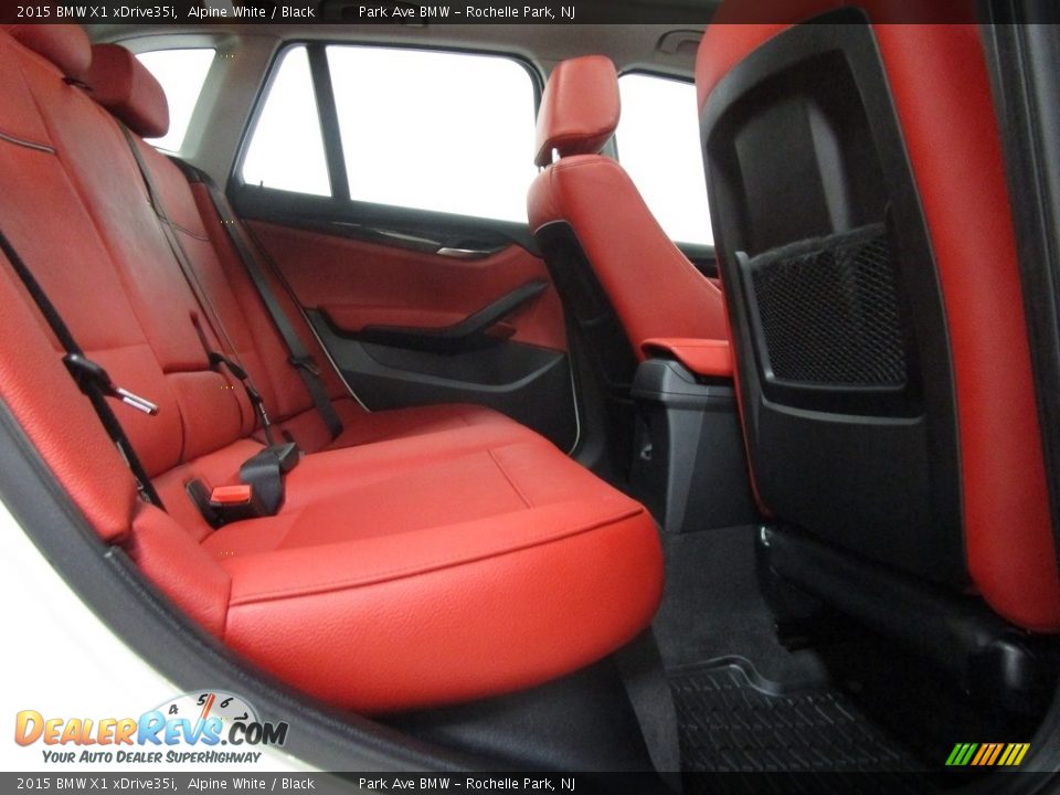 2015 BMW X1 xDrive35i Alpine White / Black Photo #20
