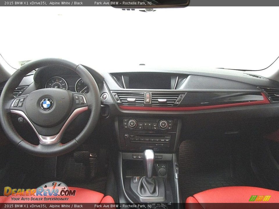 2015 BMW X1 xDrive35i Alpine White / Black Photo #24