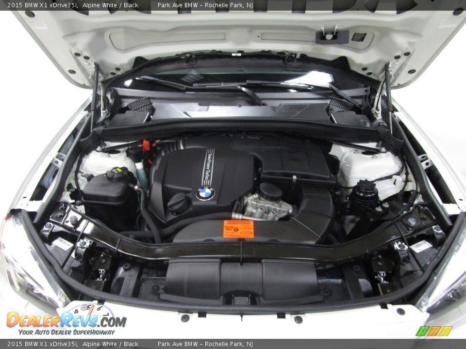 2015 BMW X1 xDrive35i Alpine White / Black Photo #31
