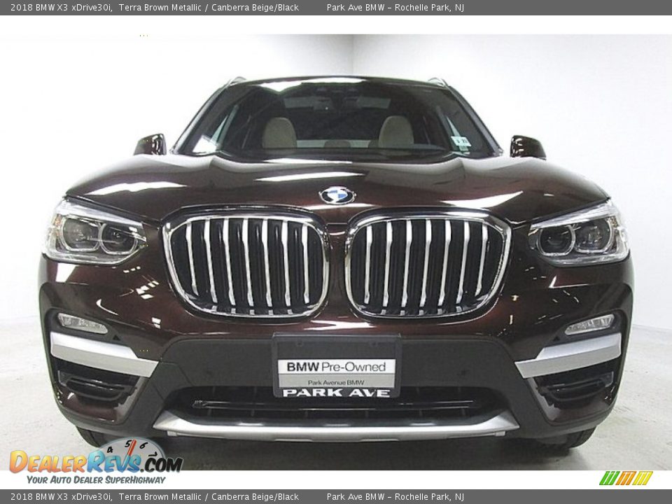 2018 BMW X3 xDrive30i Terra Brown Metallic / Canberra Beige/Black Photo #9