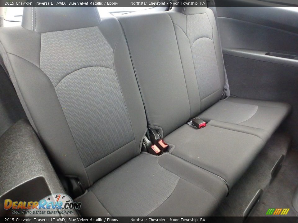 2015 Chevrolet Traverse LT AWD Blue Velvet Metallic / Ebony Photo #19