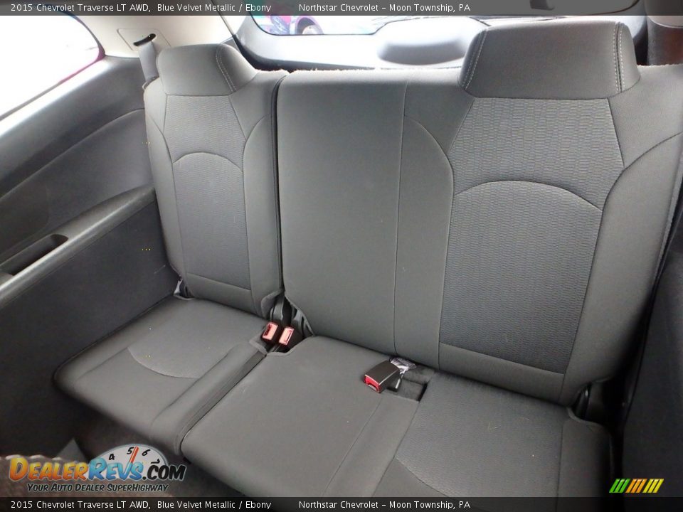 2015 Chevrolet Traverse LT AWD Blue Velvet Metallic / Ebony Photo #22