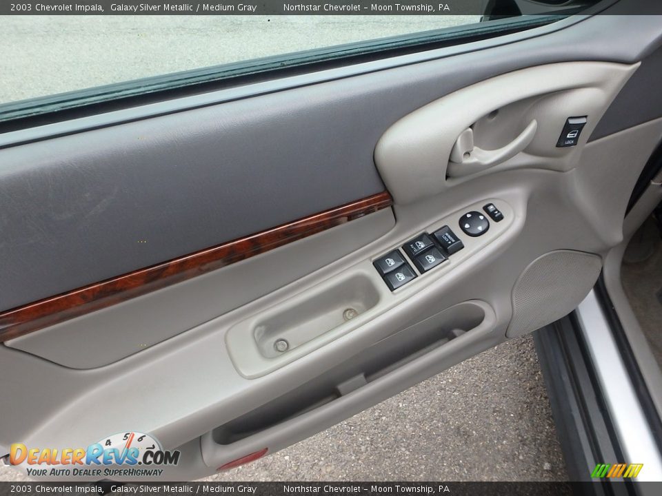 2003 Chevrolet Impala Galaxy Silver Metallic / Medium Gray Photo #11