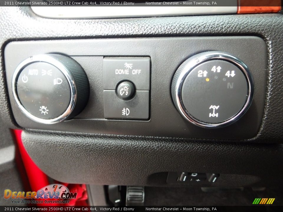 2011 Chevrolet Silverado 2500HD LTZ Crew Cab 4x4 Victory Red / Ebony Photo #27