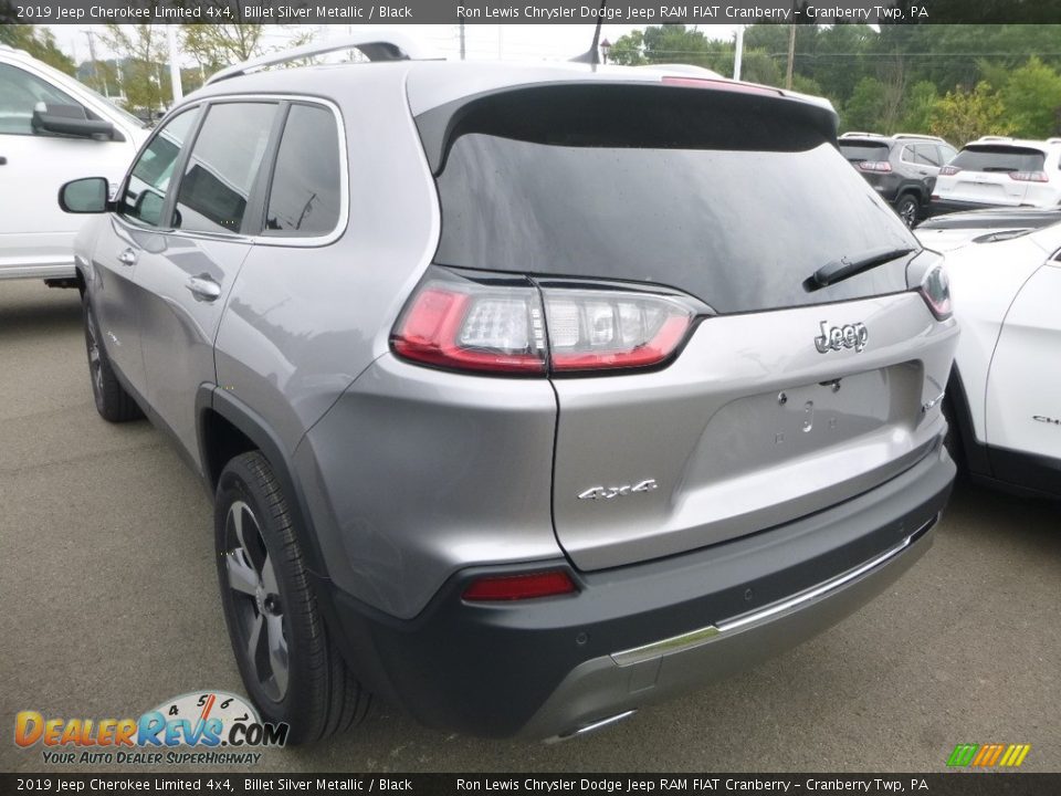 2019 Jeep Cherokee Limited 4x4 Billet Silver Metallic / Black Photo #2