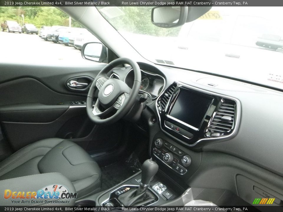 2019 Jeep Cherokee Limited 4x4 Billet Silver Metallic / Black Photo #8