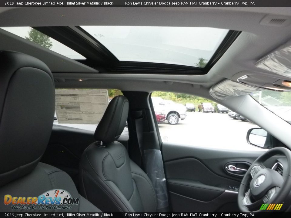 2019 Jeep Cherokee Limited 4x4 Billet Silver Metallic / Black Photo #9