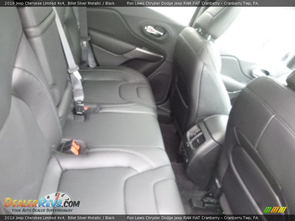 2019 Jeep Cherokee Limited 4x4 Billet Silver Metallic / Black Photo #10