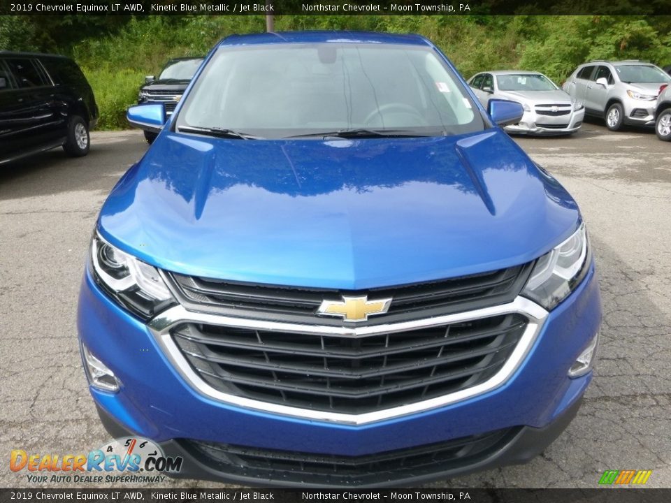 2019 Chevrolet Equinox LT AWD Kinetic Blue Metallic / Jet Black Photo #8