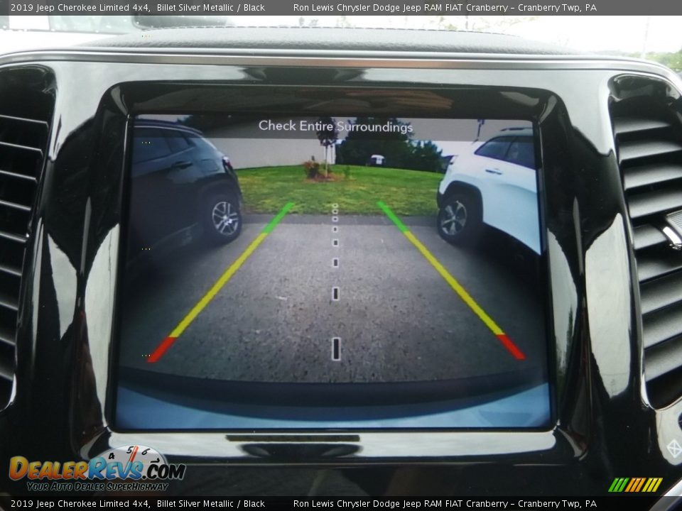 2019 Jeep Cherokee Limited 4x4 Billet Silver Metallic / Black Photo #16