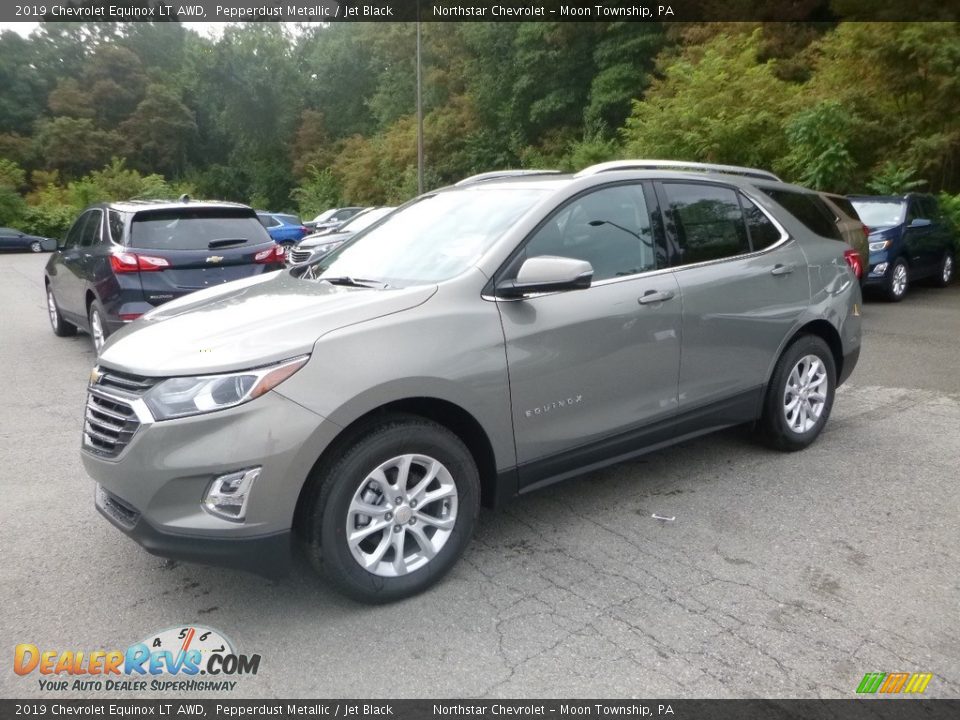 2019 Chevrolet Equinox LT AWD Pepperdust Metallic / Jet Black Photo #1