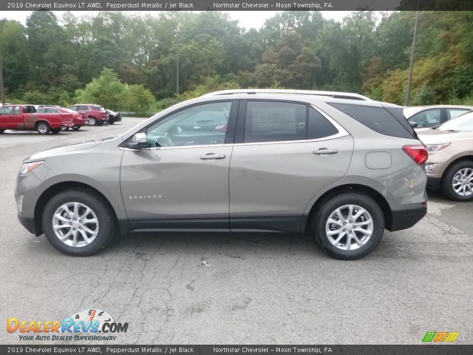 2019 Chevrolet Equinox LT AWD Pepperdust Metallic / Jet Black Photo #2