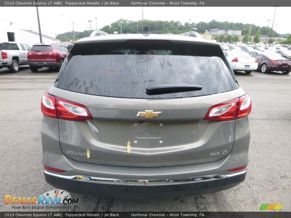 2019 Chevrolet Equinox LT AWD Pepperdust Metallic / Jet Black Photo #4