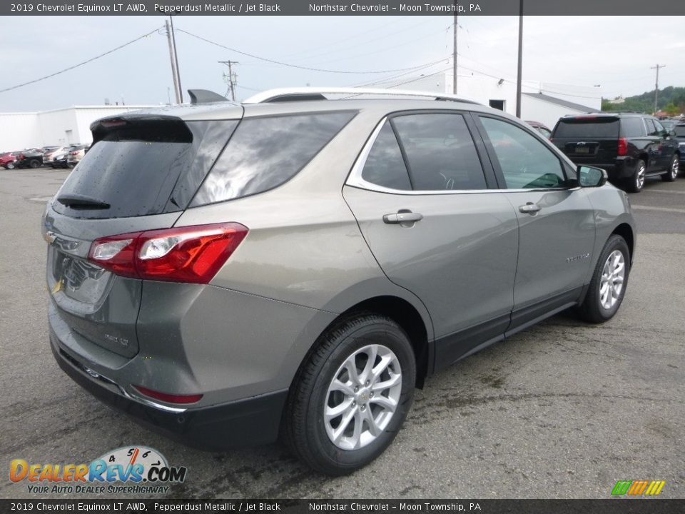 2019 Chevrolet Equinox LT AWD Pepperdust Metallic / Jet Black Photo #5