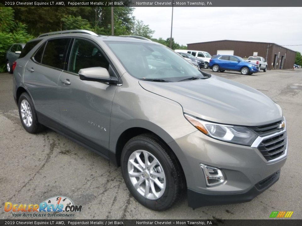 2019 Chevrolet Equinox LT AWD Pepperdust Metallic / Jet Black Photo #7