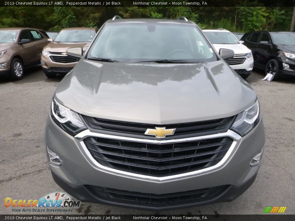 2019 Chevrolet Equinox LT AWD Pepperdust Metallic / Jet Black Photo #8