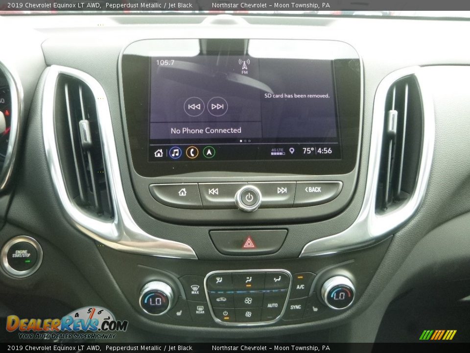 2019 Chevrolet Equinox LT AWD Pepperdust Metallic / Jet Black Photo #17