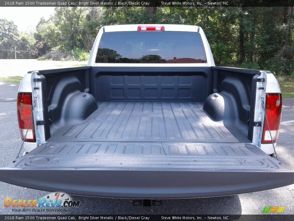2018 Ram 1500 Tradesman Quad Cab Bright Silver Metallic / Black/Diesel Gray Photo #12