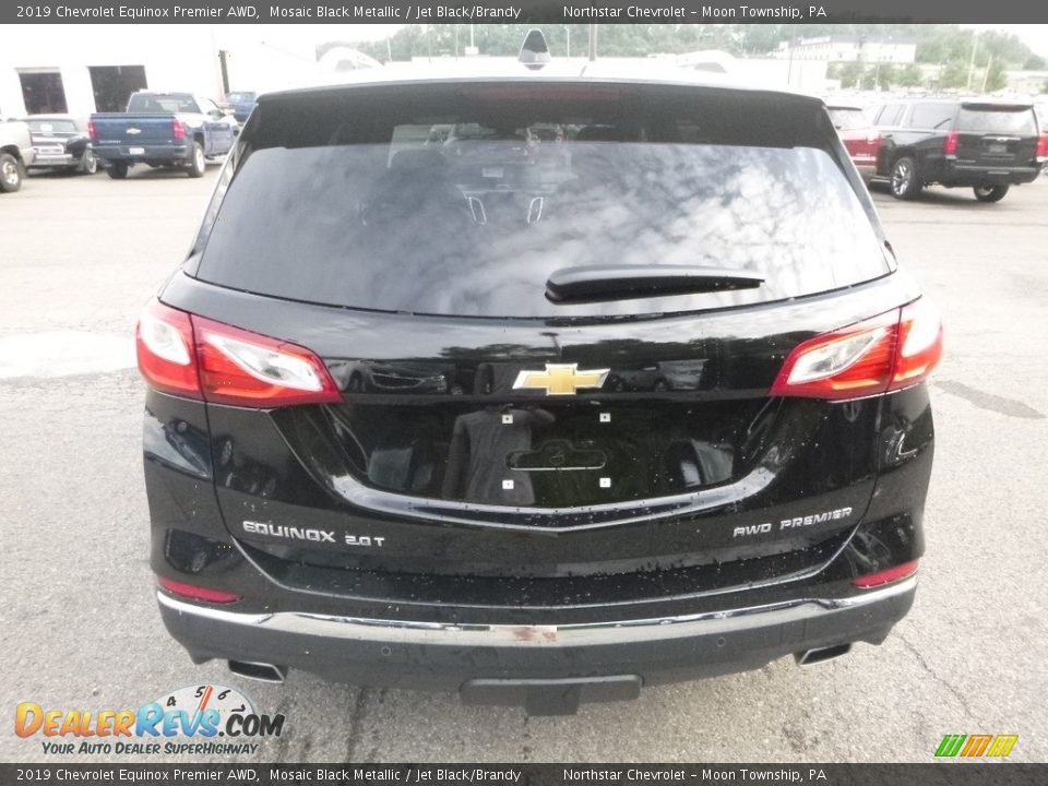 2019 Chevrolet Equinox Premier AWD Mosaic Black Metallic / Jet Black/Brandy Photo #4