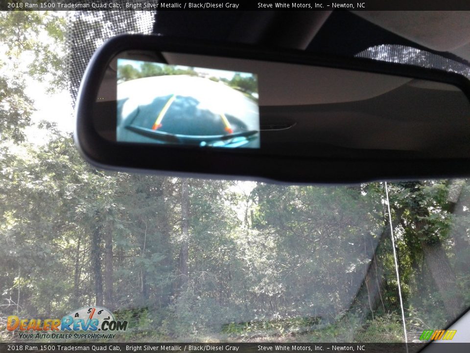 2018 Ram 1500 Tradesman Quad Cab Bright Silver Metallic / Black/Diesel Gray Photo #20