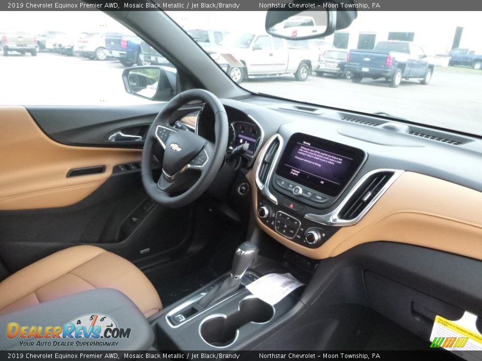 2019 Chevrolet Equinox Premier AWD Mosaic Black Metallic / Jet Black/Brandy Photo #11