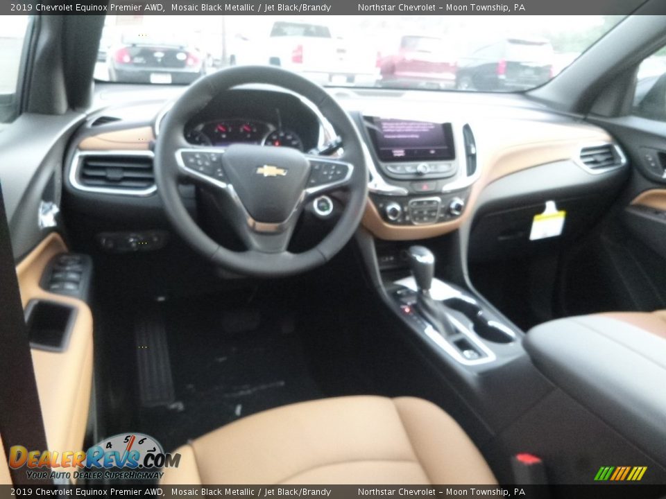 2019 Chevrolet Equinox Premier AWD Mosaic Black Metallic / Jet Black/Brandy Photo #14