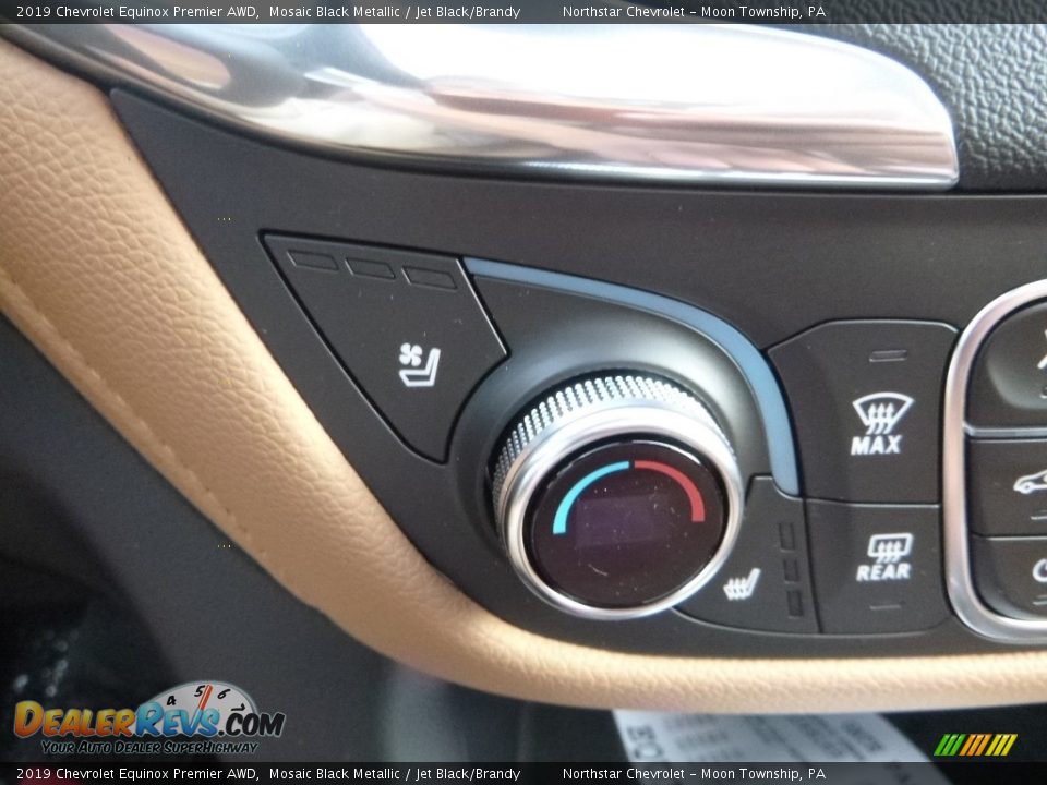 2019 Chevrolet Equinox Premier AWD Mosaic Black Metallic / Jet Black/Brandy Photo #20