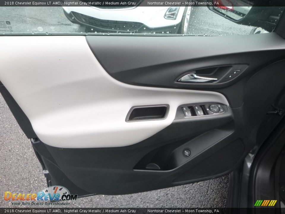 2018 Chevrolet Equinox LT AWD Nightfall Gray Metallic / Medium Ash Gray Photo #15